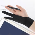 Bview Art Single/Three Layers 2 Finger Anti-mistouch Painting Sketch Gloves Tablet Screen Touch Glove Artist Drawing Write Glove. 