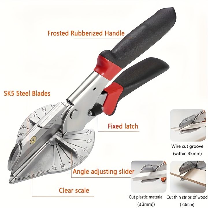 Multi Angle Miter Shears Miter Scissors For Soft-Wood Plastic PVC ...