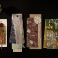 Mr.Paper Hot Stamping Craft Material Paper Lily Cherry Blossom Flower Theme Sulfuric Acid Paper Material Home Decoration Gifts.