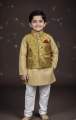 Party panjabi set for baby boys - three piece panjabi / kurta set for kids. 