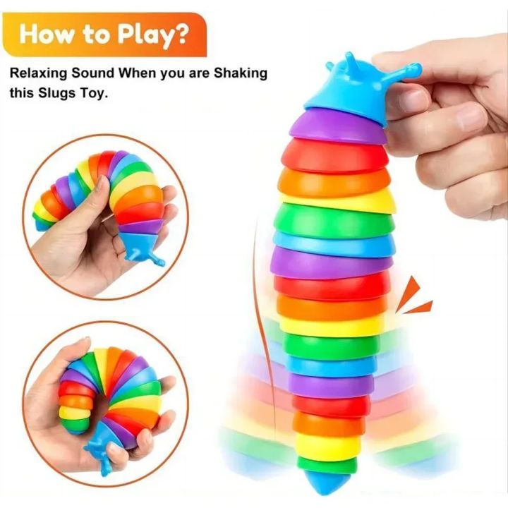 Fidget%20Slug%20Toy%20for%20children%2018cm%203D%20Colorful%20Sensory%20Slug%20Relieves%20Fun%20Decompression%20Toy%20Creative%20Twist%20Caterpillar%20Fidget%20Toys%20-%20Image%205