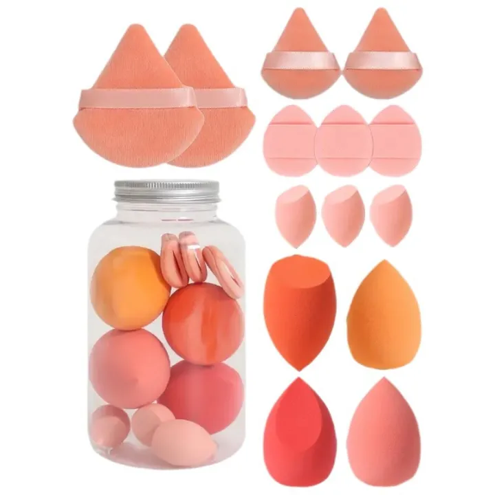 Spring 14 Cans,3 Loose Powder Puffs & 3 Mini Loose Powder Puffs & 3 ...
