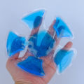 Blue PVC Gel Ice Pack - Adjustable Cooling Pad for Helmets & Hats | Reusable Cold Compress Travel Portable Outdoor Accessory. 