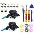 For  Switch Joycon's joystick replacement, equipped with complete repair tools. 