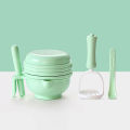 Baby cooking set, baby rice bowl, baby bowl, baby food prep, baby food chopper, baby bowl, grater, Chopper. 