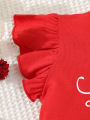 Summer Adorable  Ladybug Outfit 2pcs Set for Baby Girls Sleeveless T-shirt +Causal Shorts Infant Newborn Baby Girl  Clothes. 