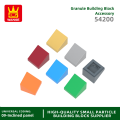 Wange 543Pcs/Lot 54200 1x1 Slope Building Blocks Inclined Panel Bricks DIY Compatible with All Brand Toys For Children  Box. 