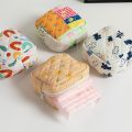 1pc Floral Sanitary Pad Storage Bag,Quilted,Portable Travel Bag for Women's Menstrual Pad,Coin Purse|Lipstick Pocket|Storage Bag sahara pad. 