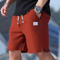 Men's Shorts, Men's Casual Pants, Men's Beach Shorts, Men's Sports Shorts, New Fashionable Textured Fabric, Breathable Pants, Suitable for Daily Casual Wear and Sports. 