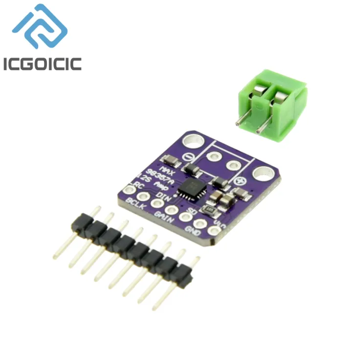 Max98357%20I2S%203W%20Class%20D%20Amplifier%20Breakout%20Interface%20Dac%20Decoder%20Module%20Filterless%20Audio%20Board%20For%20Raspberry%20Pi%20Esp32%20-%20Image%202