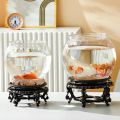 Fish Bowl Small Aquariums for Small Ornamental Fish and Reptiles High Transparency Glass Good View Aquarium Tank  Fish Tank. 