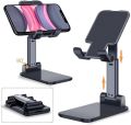 Mobile Stand T1 Universal Adjustable Desktop Tablet Mobile Phone Stand Black Color. 