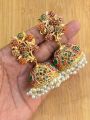 Lightweight bridal jhumkas//Pakistani. 