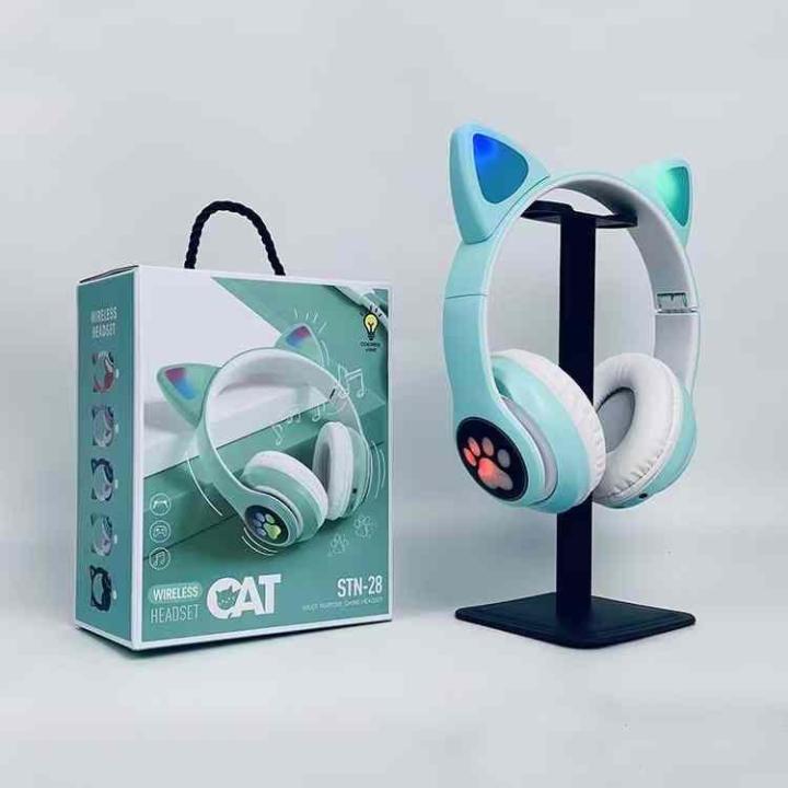CAT%20STN-28%20Over%20Ear%20Music%20Headset%20Glowing%20Ear%20Headphones%20Foldable%20Wireless%20BT5.0%20Earphone%20with%20Mic%20AUX%20IN%20TF%20Card%20MP3%20Player%20Colorful%20LED%20Lights%20for%20PC%20Laptop%20Computer%20Mobile%20Phone%20-%20Image%206
