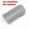 1PC Cat Self Groomer Wall Corner Massage Comb Grooming Brush Soft Rubber Bristles Kitten Massager Tool Fit Flat Corner Hand Hold. 
