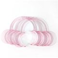 5Pcs C-Shaped Dental Cheek Retractors (M size,Pink ) Mouth Opener Teeth Treatment Mouth Opener for Repairing Dentist Supplies.