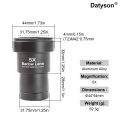 Datyson W5P0083BCD 1.25'' 2x/3x/5x  Barlow Lens Metal Fully Coated Focal Length Extender With M42 Camera Mount Threads. 