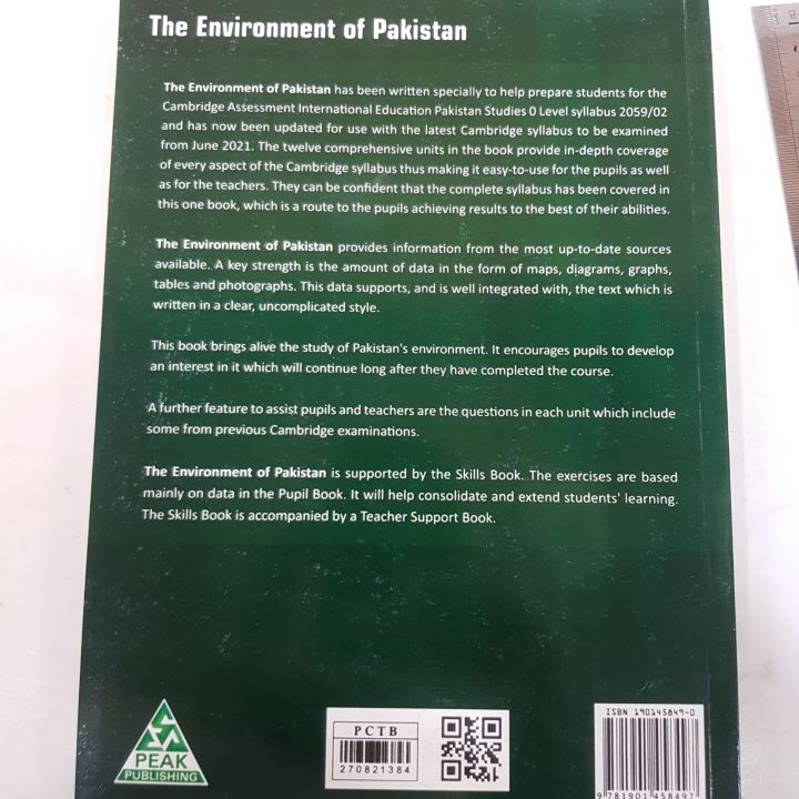 THE%20ENVIRONMENT%20OF%20PAKISTAN%207TH%20EDITION%20BY%20HUMA%20NAZ%20SETHI%20-%20Image%202