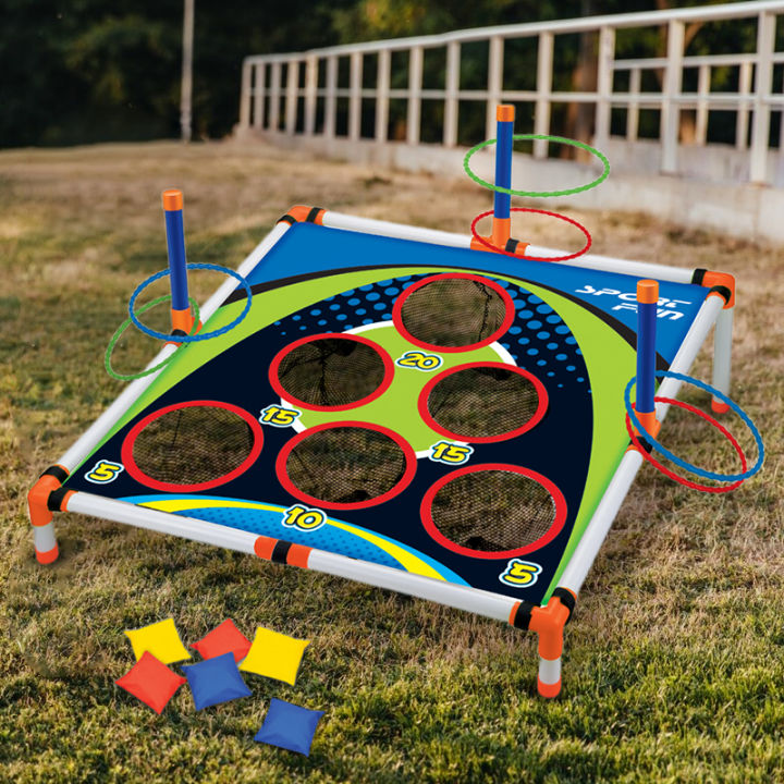 Portable%20Cornhole%20Throwing%20Circle%20Ferrule%20Board%20Set%20Easy%20Assemble%20Fun%20Kids%20Interactive%20Adults%20Outdoor%20Yard%20Toss%20Game%20Toy%20-%20Image%202
