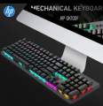HP GK100F ORIGINAL FULL MECHANICAL KEYBOARD - RGB & Breathing Lights - Blue Switch. 