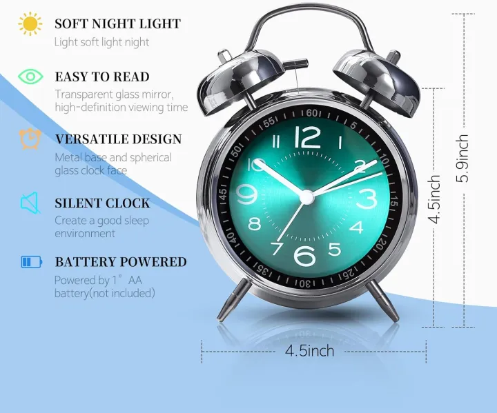 MKYOKO%20Loud%20Alarm%20Clock%20with%20Backlight%20Battery%20Operated%20Classic%20Retro%20Metal%20Twin%20Bell%20Travel%20Small%20Alarm%20Clocks%20for%20Kids%20Adults%20and%20Heavy%20Sleepers,%20Super%20Loud%20Alarm%20Clock%20for%20Heavy%20Sleepers,4%20inches%20Twin%20Bell%20Alarm%20Clock%20with%20Backlight,Battery%20Operated,Si%20-%20Image%206