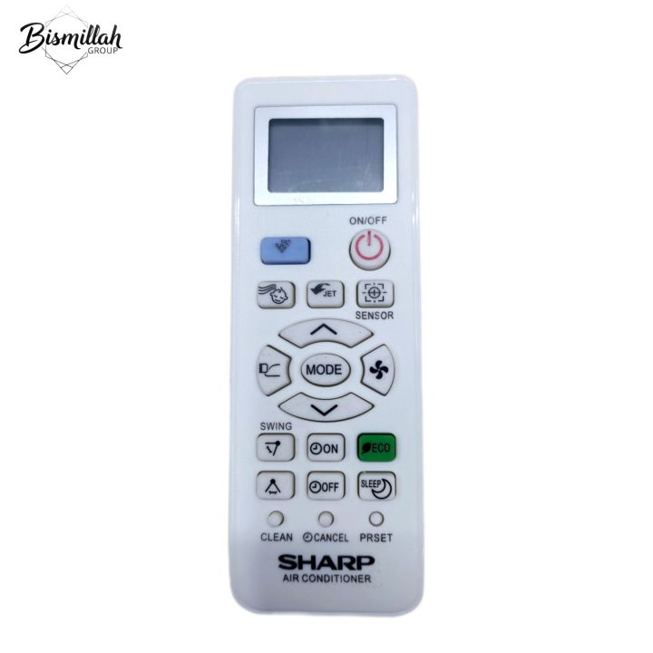 Sharp Split Ac Remote Sharp Air Conditioner Remote Control Sharp Ac Remote Control | Daraz.com.bd