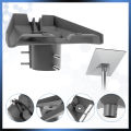 Starlink Gen 3 Pipe Adapter Mounting Kit Aluminum Alloy Starlink Pole Roof Bracket Mount Plate Base for 1-2 Inch Pole.