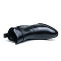New Waterproof British Riding Boots Men's Fashionable Ankle Boots Casual and Versatile High-Top Leather Shoes Men's Trend. 