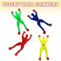 10/100Pcs Novelty Sticky Wall Climbing Climber Men Kids Boy Birthday Party Favors Supplies Pinata Fillers Treat Bag Gifts.