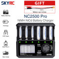 SKYRC NC2500 Pro NiMH NiCd Battery QC3.0 Charger for AA AAA Rechargeable Batteries Universal LCD Smart Battery 3in1 Fast Charger. 