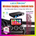 Wireless CarPlay for Mercedes Benz 5.0 A CLA GLA W176 C-Class W205 GLC 2015-2018 With Android Auto Wireless Car Play.