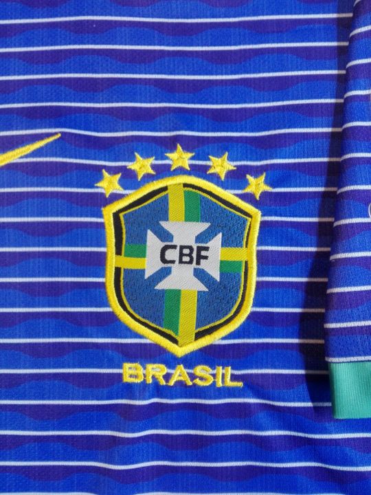 Brazil%20national%20football%20team%20copa%20America%20away%20half%20sleeve%20Jersey%20Thai%20premium%20-%20Image%204