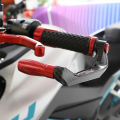 Universal 7/8" Motorcycle Brake Lever Guard Handlebar Protector Clutch Lever Guard Handguard Bow For Sport Street Bike Scooter.