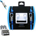 Lock Buckle Rope with Roller Tensioner 6 Hooks Non-Slip Paracord Adjusters Heavy-duty Cam Technology Rope Tension Adjuster. 