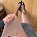 1 Pair Of Glossy Socks, Pantyhose, Horse Oil Socks, Smooth And Shiny Women's Leggings, Aurora Socks, Black Pantyhose,top Women.