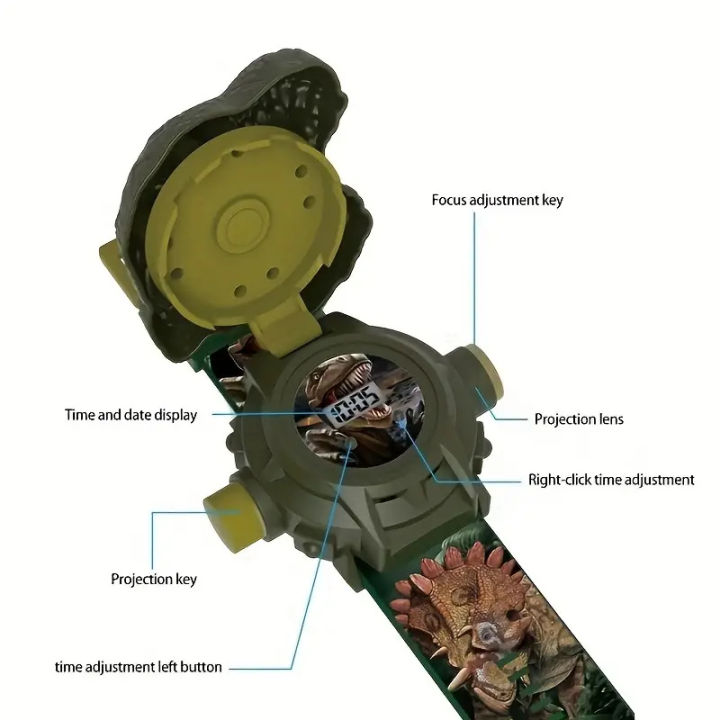 1Pc%203D%20Dinosaur%20Projection%20Electronic%20Watch%20for%20Kids%20-%20Fun%20Luminous%20Toy%20and%20Kindergarten%20Gift%20-%20Image%204