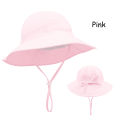 Children's sun hat 2025 new bowl hat fisherman hat cute super cute sun hat breathable fisherman hat. 