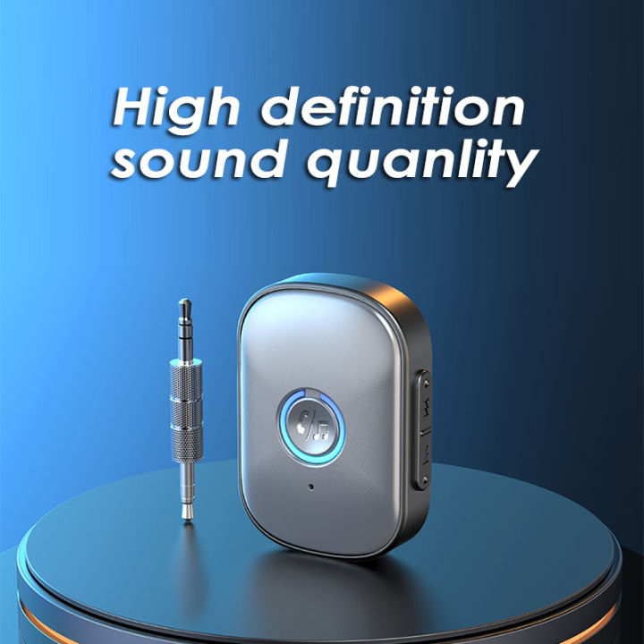 Car%20Bluetooth%205.3%20AUX%20Adapter%20Noise%20Reduction%203.5mm%20Jack%20Stereo%20Wireless%20Audio%20Receiver%20with%20Microphone%20for%20Amplifier%20Speaker%20-%20Image%205