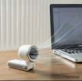 Turbo Fan | 5-Speed Powerful Airflow | USB Charging | Foldable Cooling Fan. 
