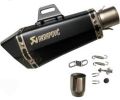 Motor Bikes Akrapovic Exhaust with DB Killer..(Made In China) Universal for All Bikes...Best sound In YbR and 150Cc bikes. 