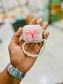 Bowknot (Only Cover) For Apple Airpods Pro and pro 2nd Gen Premium Earbuds Protective Cover (Headphone not included) joyroom T03s Pro Headphone not included.