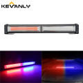 9-80V Led Work Light Vehicle Warning LED Strobe Light Bar Traffic Emergency Flashing Dual Color COB Light Bars For 4x4 Trucks. 