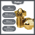 PHAETUS High quality brass 300° C 1.75MM V6 nozzle for printing PLA ABS TPU or PETG filament for Prusa i3 Voron2.4 V6 HOTEND. 