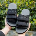 Summer Outdoor Men Slippers Fashion Hook&Loop Canvas Casual Couple Shoes Slip-on Beach Slippers Sandals Women Shoes Flip Flops. 