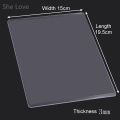 Chzimade 3mm 5mm Die Cutting Embossing Machine Durable Plastic Plates Replacement Pad Diy Die Cut Machine Plate Scrapbook Crafts. 