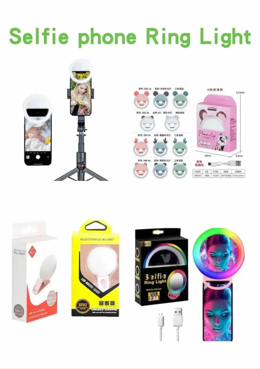 RK12%20Rechargeable%20Portable%20Selfie%20Ring%20Light%20for%20Camera%20Phone%20Light%20LED%20Flash%20-%20Image%203