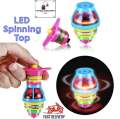 LED Flashing Spinning Top 2026 Light Up Gyroscope Spinner Tops Flash Peg-Top Spinner For Children Classic Kids Toys Luminous. 