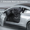 1:36 BMW M4 CSL Diecast Cars Toy Alloy Model High Simulation Doors Opened Pull Back Cars Toys Collection Ornaments Gift for Kids. 