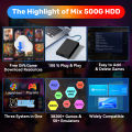 Hyper Base MIX 500G 38200+Games Retro Gaming HDD Retrobat&Launchbox&Playnite Video Game Console for PS3/Switch/XBOX/PS2/Wii/WiiU. 
