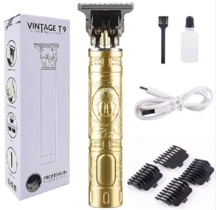 VintageT9%20Rechargeable%20Electric%20Hair%20Trimmer%20Plastic%20Body%20for%20Men%20-%20Image%204